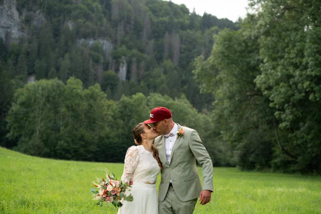 Photos des mariés en Haute-Savoie @Elise Morgand